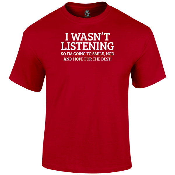 Listening T Shirt by Lion Legion 