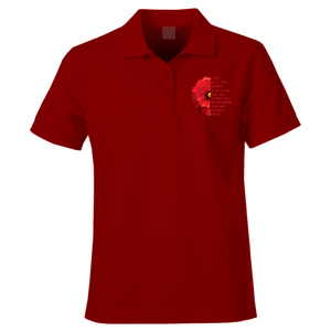 Little Poppy Remembrance Polo Shirt