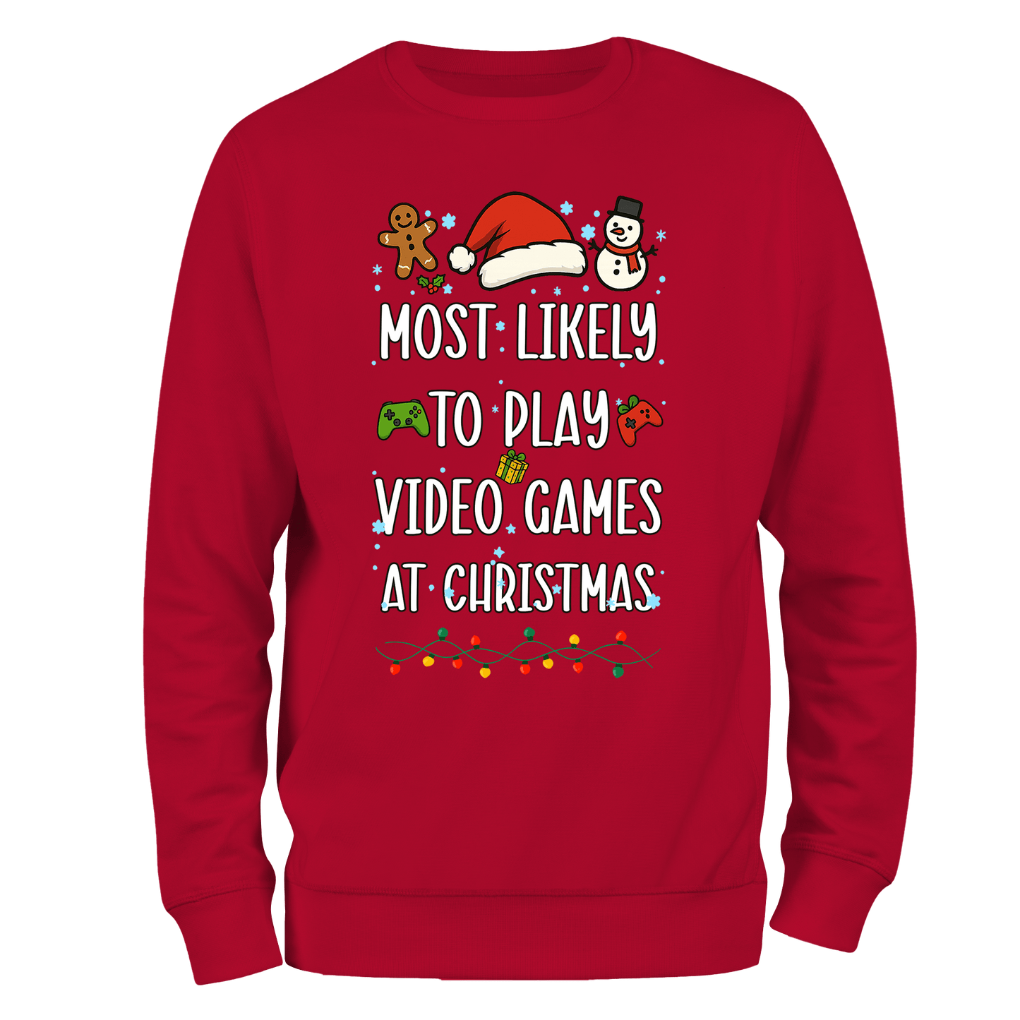 Video Games Xmas Jumper by Lion Legion 