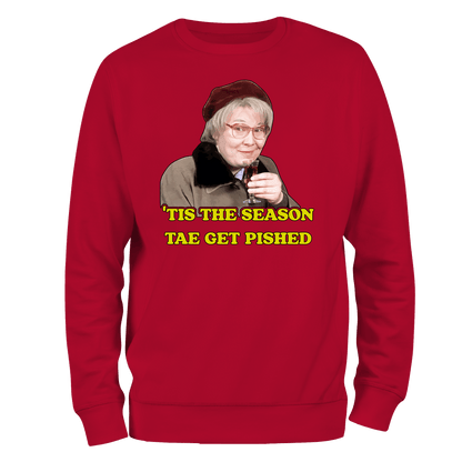 Funny Christmas Jumper Tis The Season Tae Get Pished