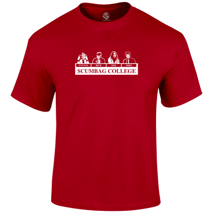 Scumbag College Funny T Shirt by Lion Legion 