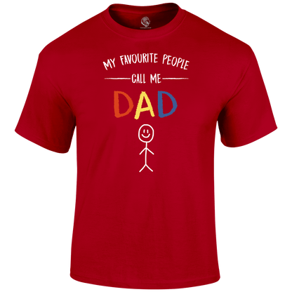 Call Me Dad T Shirt by Lion Legion 