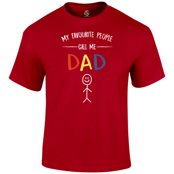 Call Me Dad T Shirt by Lion Legion 