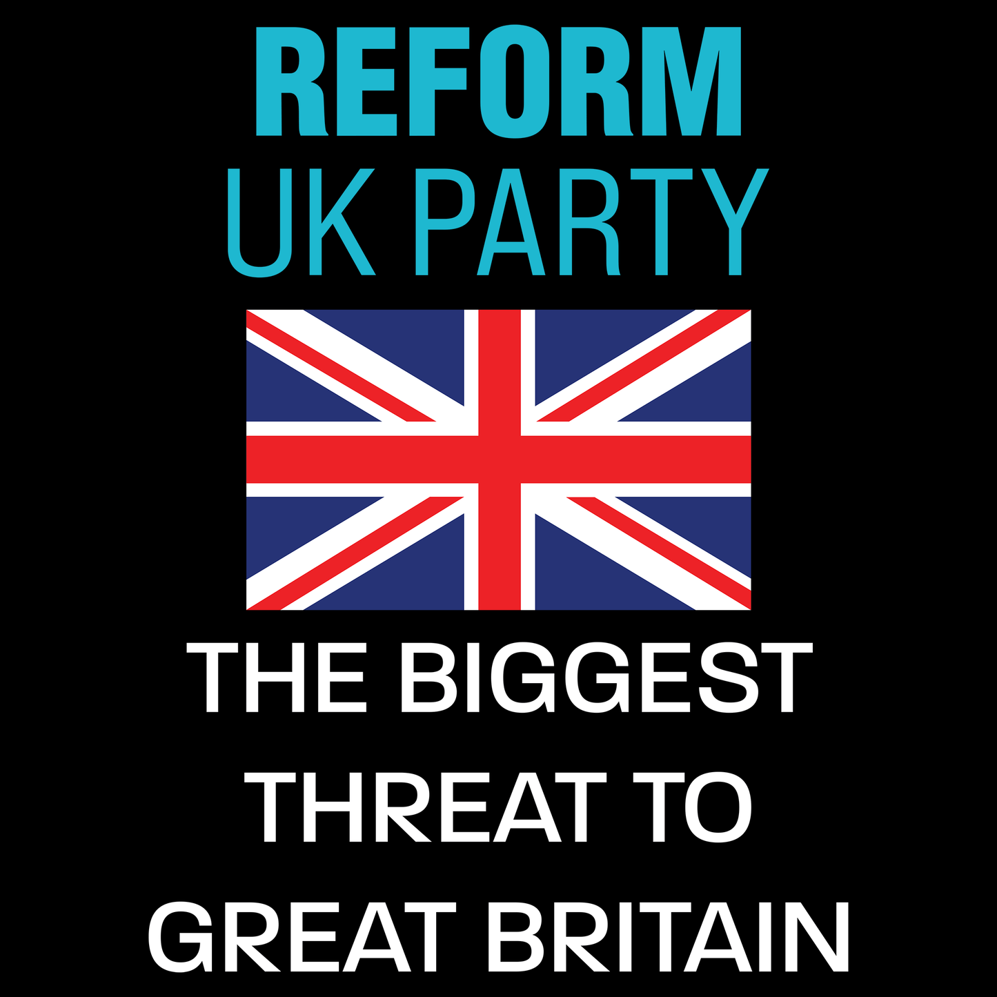 Reform UK Party T Shirt by Lion Legion 