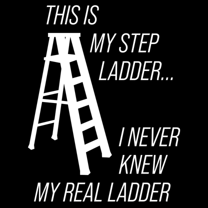Step Ladder T Shirt by Lion Legion 
