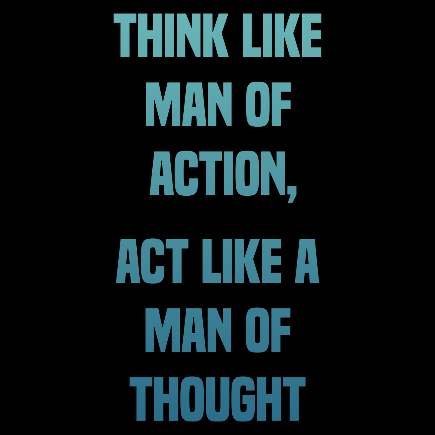 Think T Shirt by Lion Legion 