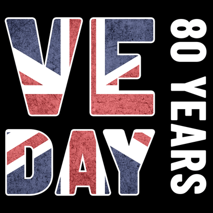 VE Day 80 Years T Shirt by Lion Legion 