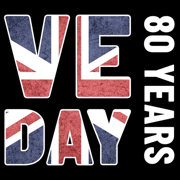 VE Day 80 Years T Shirt by Lion Legion 