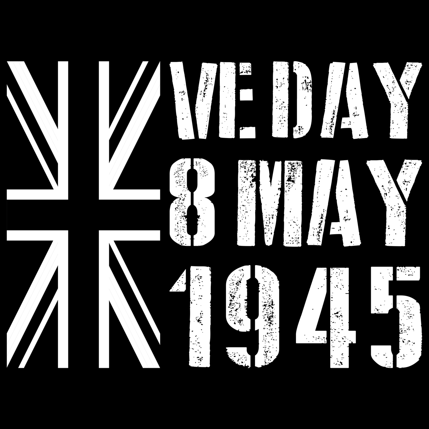 VE Day Anniversary T Shirt by Lion Legion 