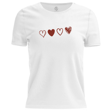 Valentine Hearts T Shirt