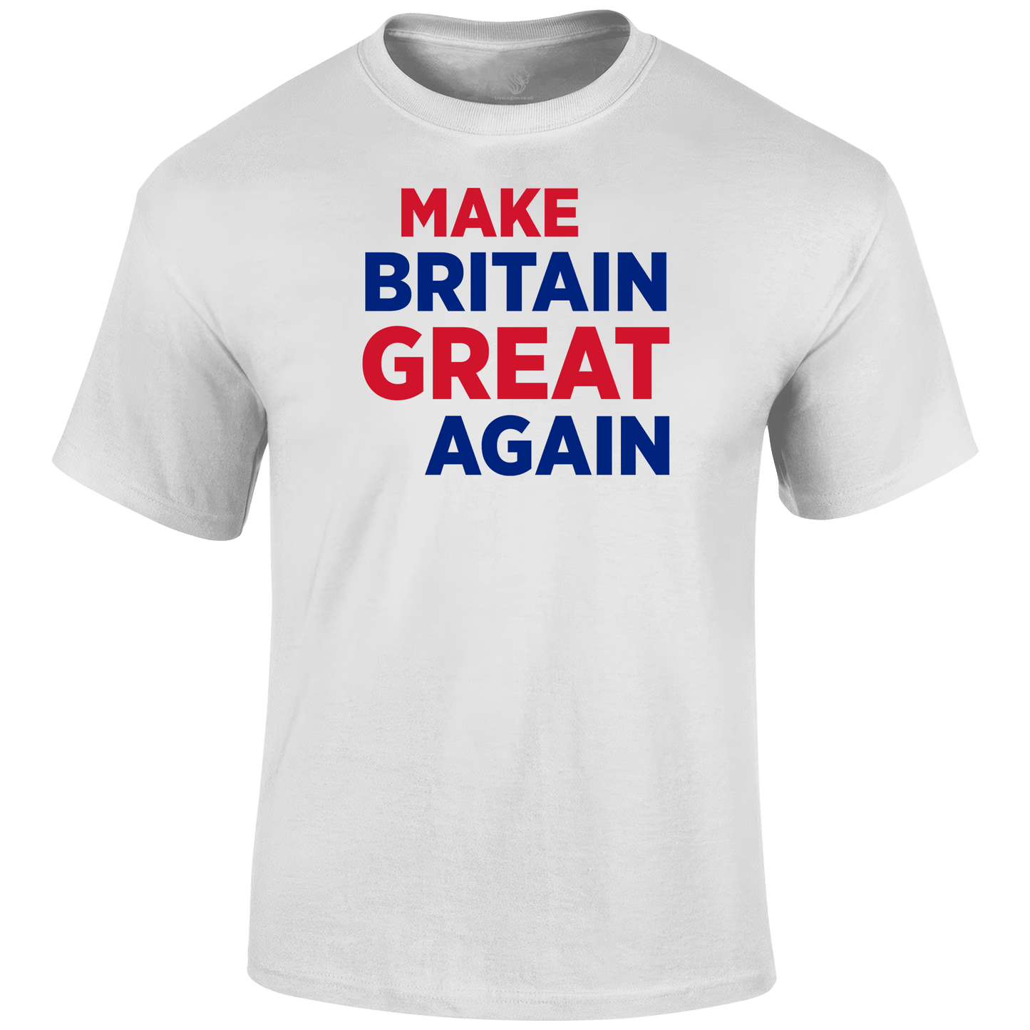 Britain Great Again Patriotic T Shirt by Lion Legion 