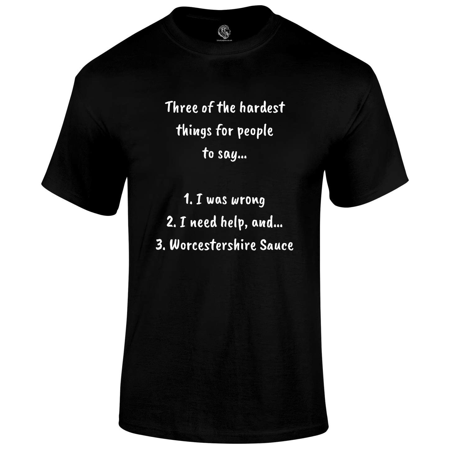 Worcester Sauce T Shirt by Lion Legion 