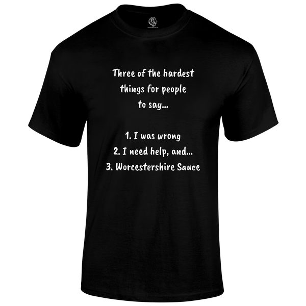 Worcester Sauce T Shirt by Lion Legion 