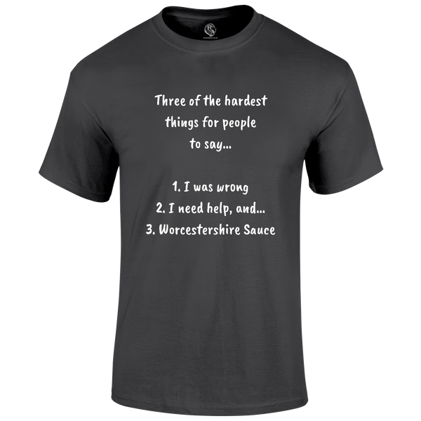 Worcester Sauce T Shirt by Lion Legion 