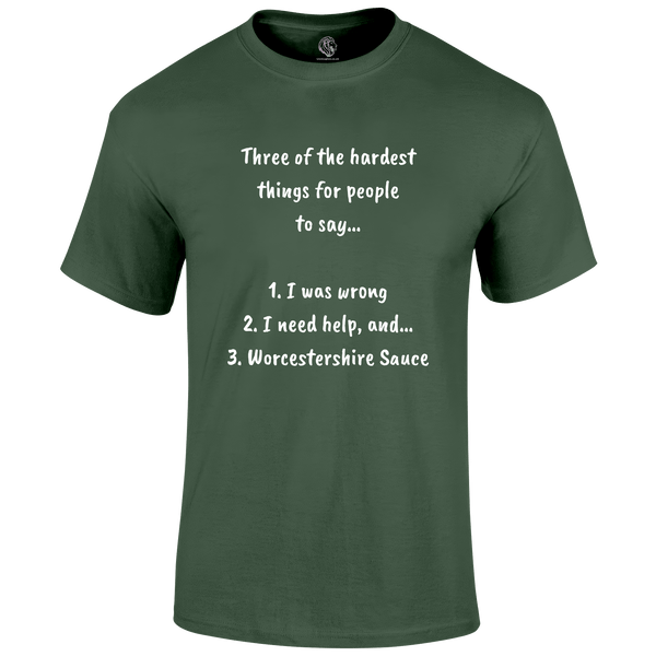 Worcester Sauce T Shirt by Lion Legion 