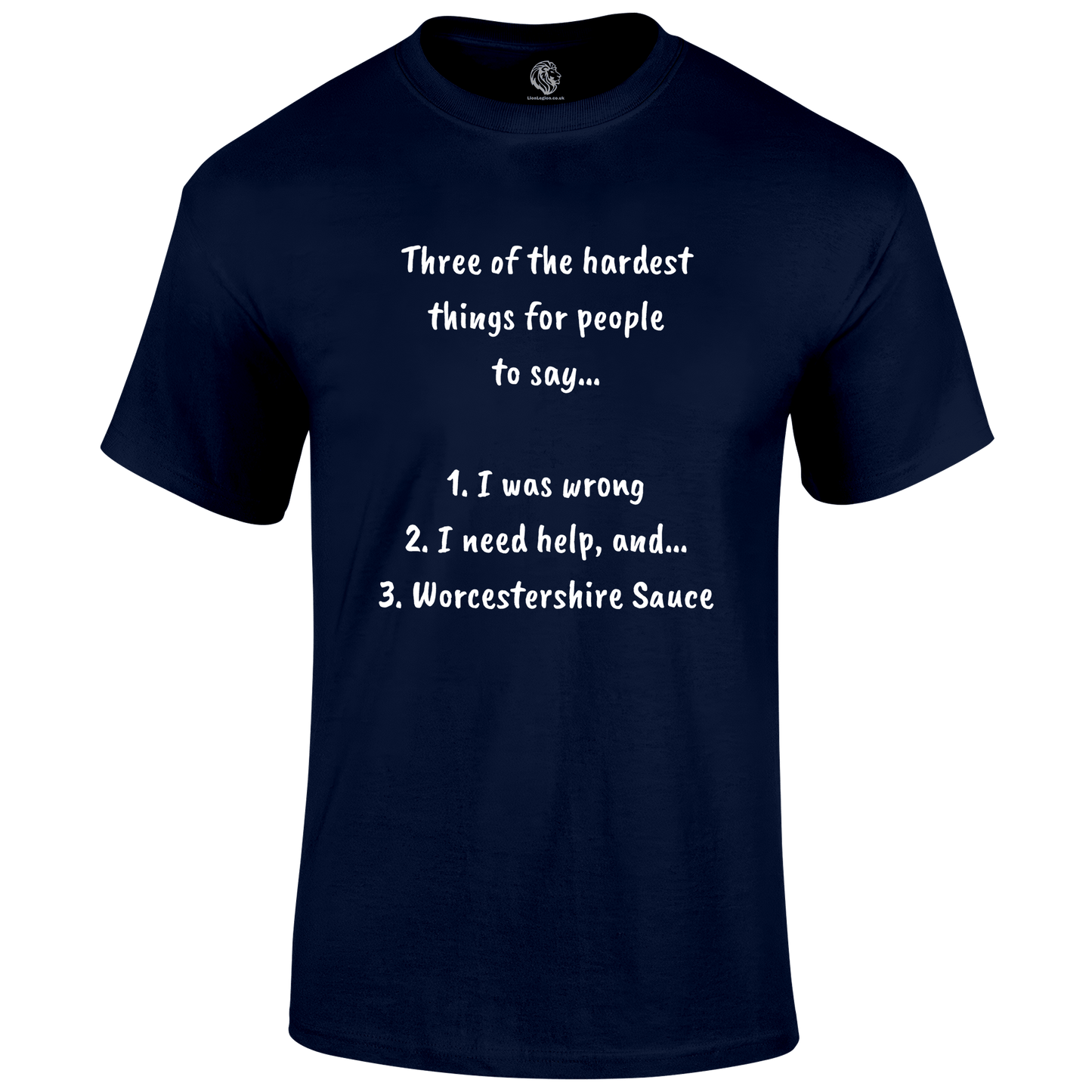 Worcester Sauce T Shirt by Lion Legion 