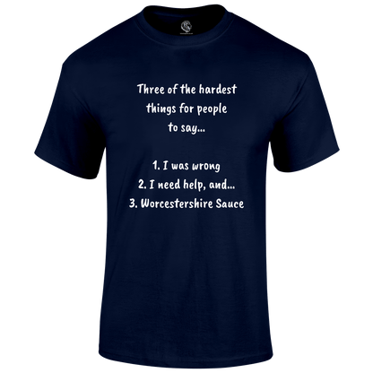 Worcester Sauce T Shirt by Lion Legion 