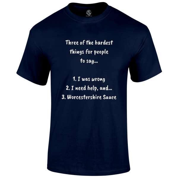 Worcester Sauce T Shirt by Lion Legion 