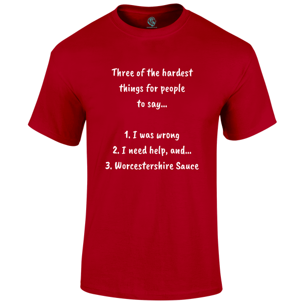 Worcester Sauce T Shirt by Lion Legion 