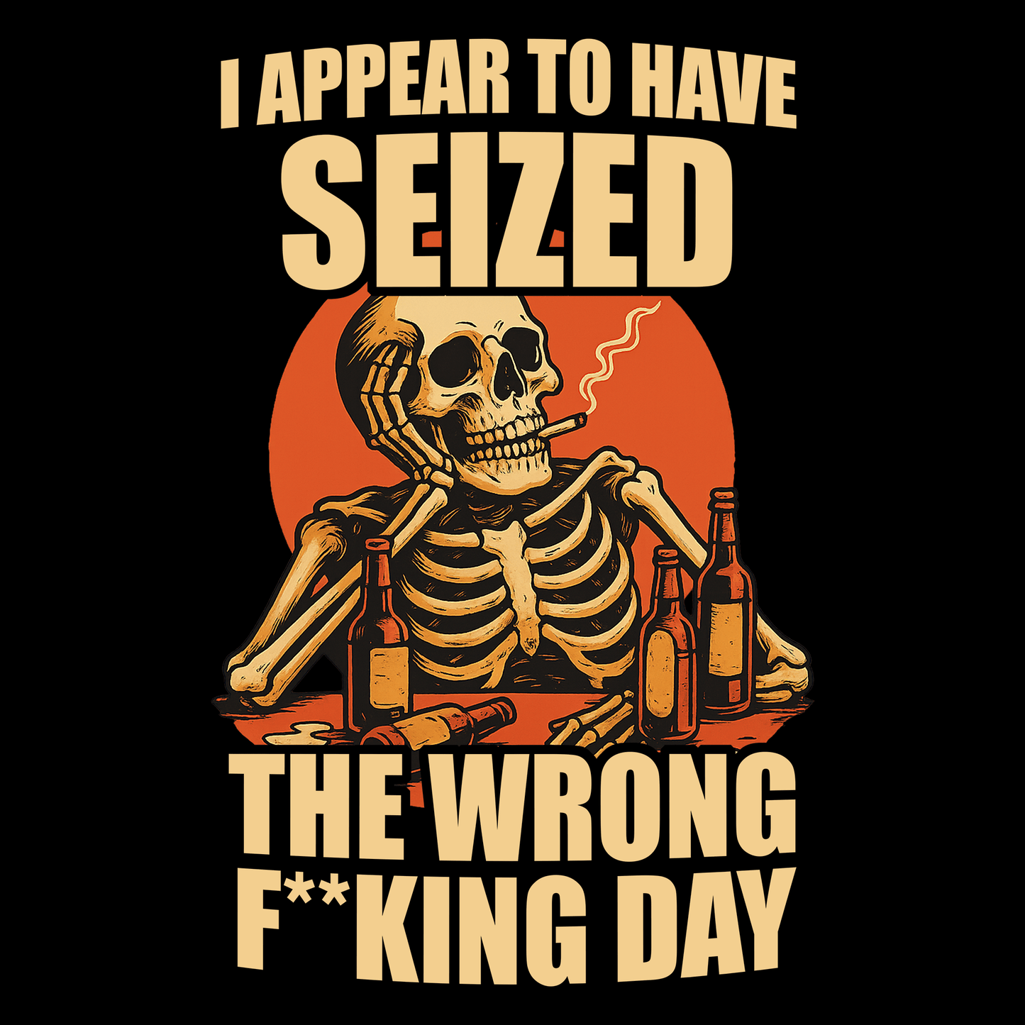 Wrong Day Funny T Shirt by Lion Legion 