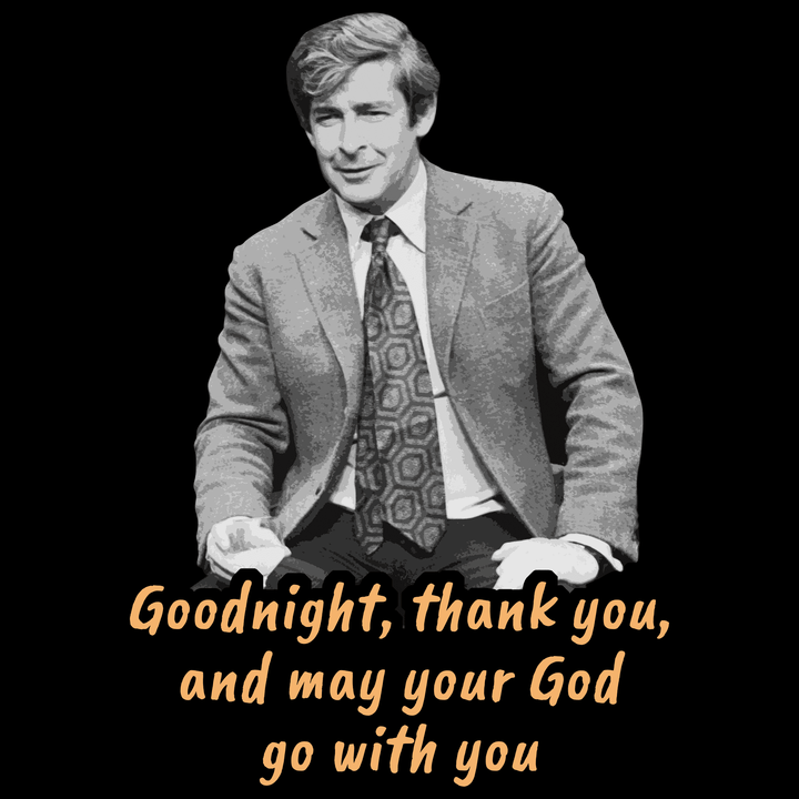 Funny T Shirt A Great Story Tee, TopQuality Cotton. Dave Allen Best