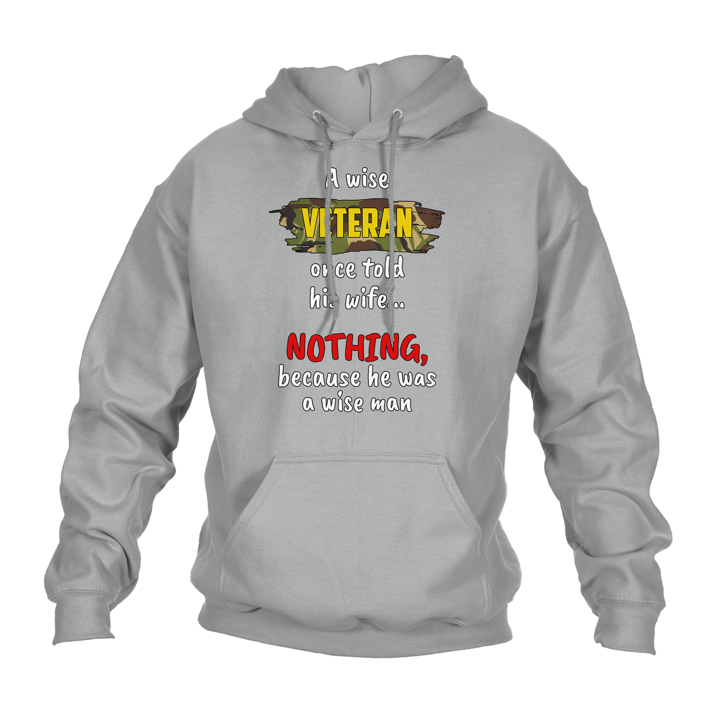 Veteran Hoodie A Wise Man