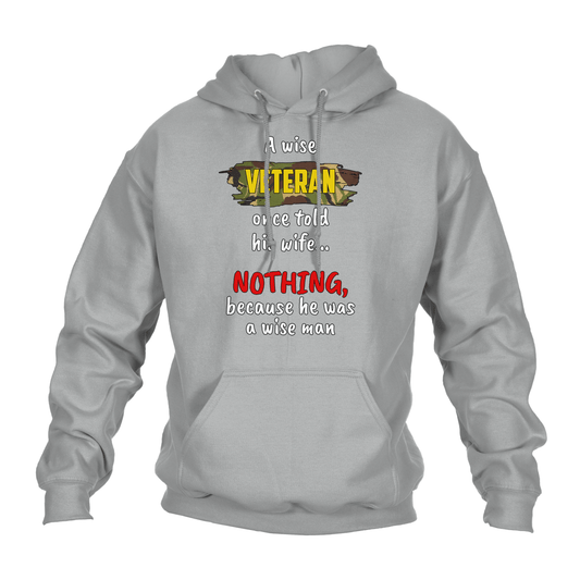 Veteran Hoodie A Wise Man