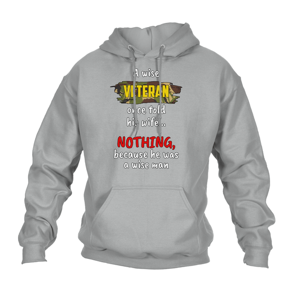 Veteran Hoodie A Wise Man