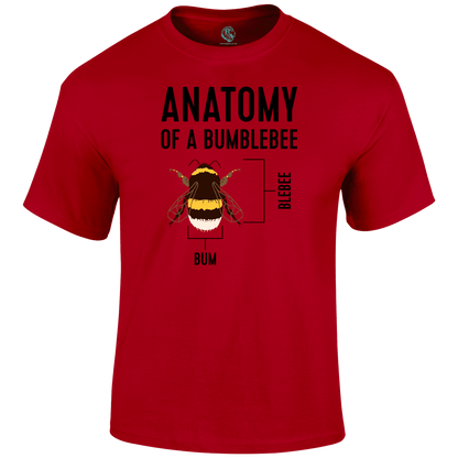 Anatomy Of A Bumblebee T Shirt