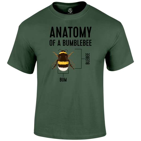 Anatomy Of A Bumblebee T Shirt