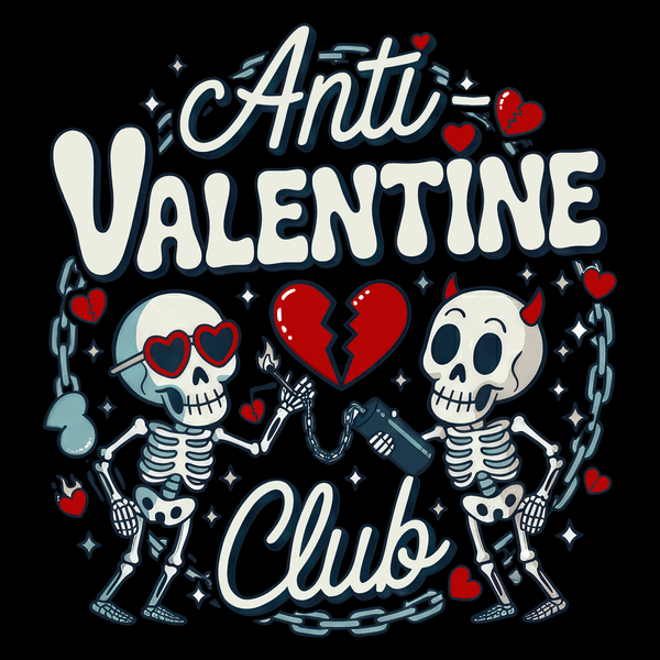 Anti-valentine Valentines Day T Shirt by Lion Legion 