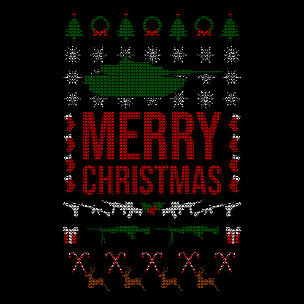 Army Christmas Jumper