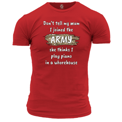Army Piano Player (MTP) T Shirt