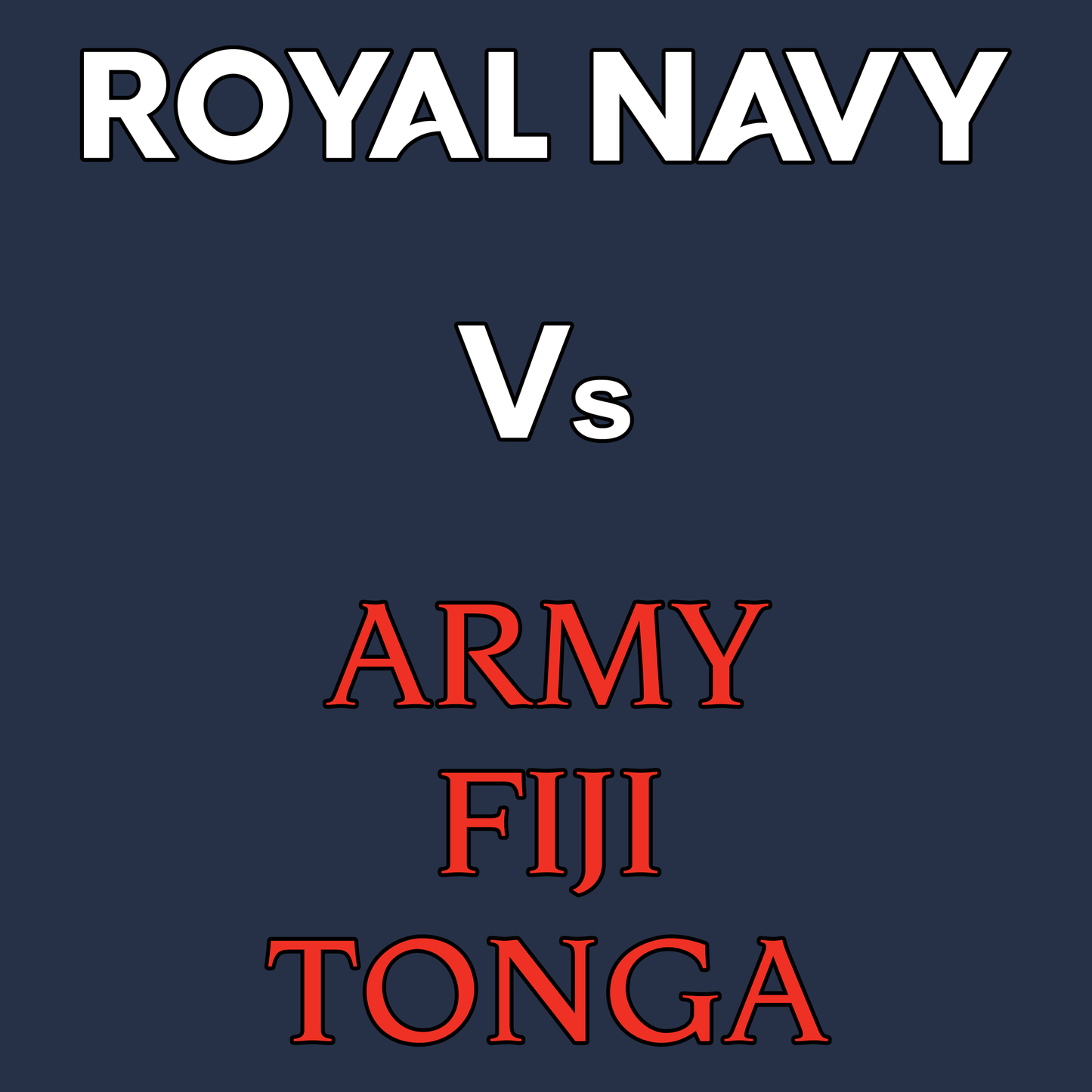 Veteran Hoodie Army Vs Navy Rugby