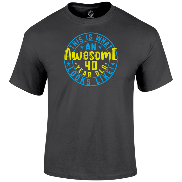 Awesome 40 Year Old T Shirt
