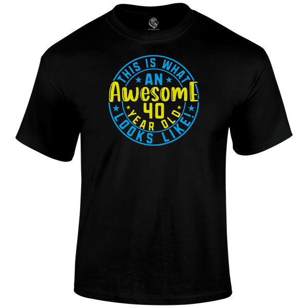 Awesome 40 Year Old T Shirt