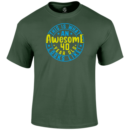 Awesome 40 Year Old T Shirt