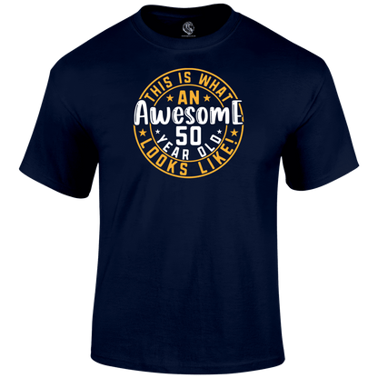 Awesome 50 Year Old T Shirt