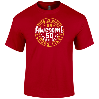 Awesome 50 Year Old T Shirt