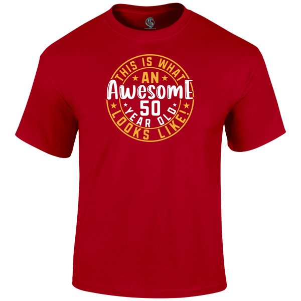 Awesome 50 Year Old T Shirt