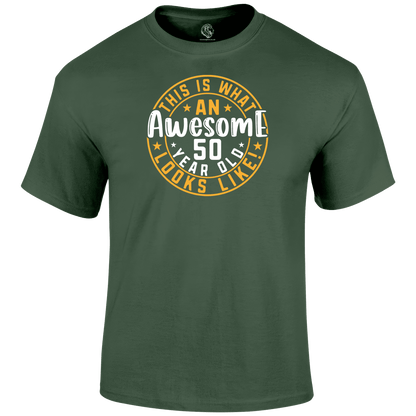 Awesome 50 Year Old T Shirt