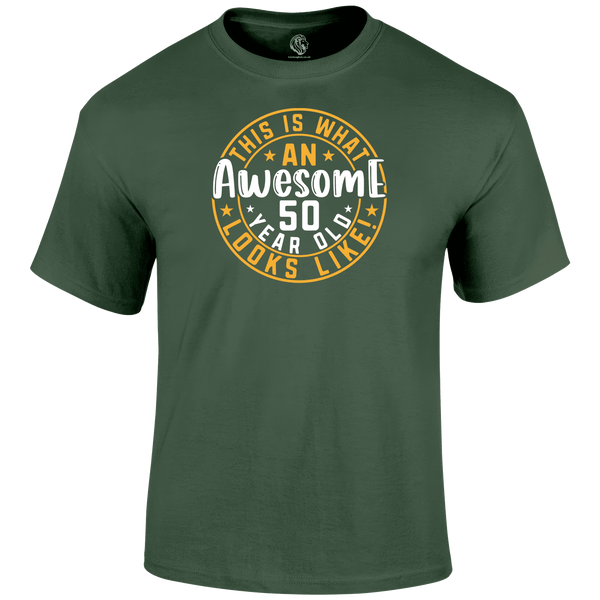 Awesome 50 Year Old T Shirt
