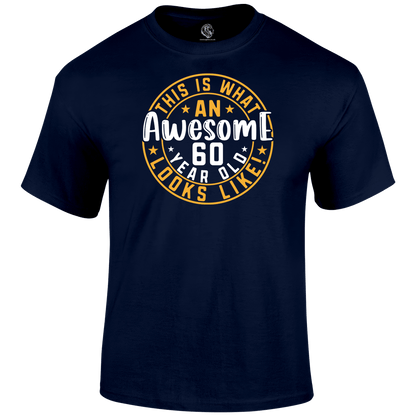 Awesome 60 Year Old T Shirt