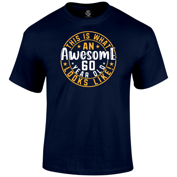 Awesome 60 Year Old T Shirt