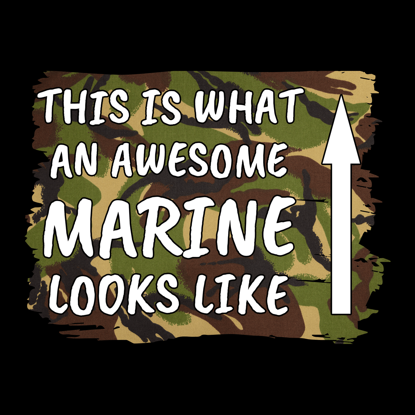 Awesome Marine T Shirt