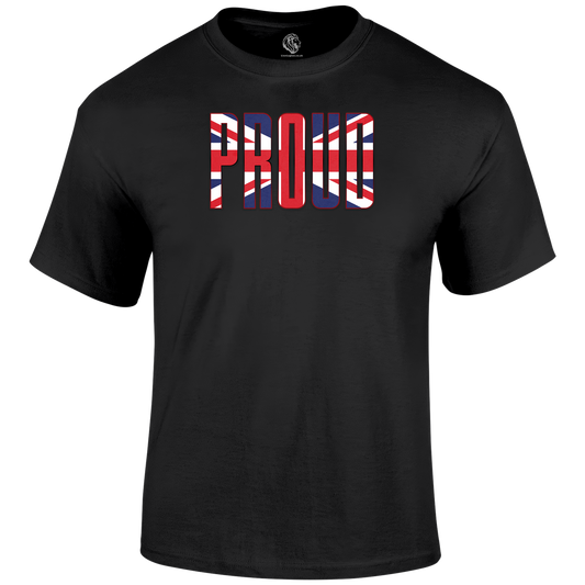 Proud To Be British T Shirt