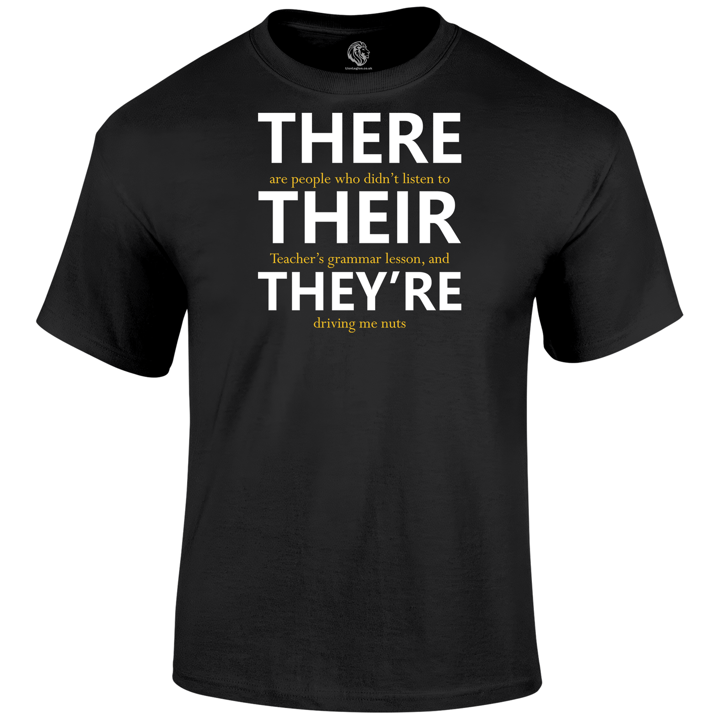 Grammar Master T Shirt by Lion Legion 