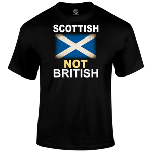 Scottish Not British T Shirt