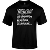Funny T Shirt Texting at my age