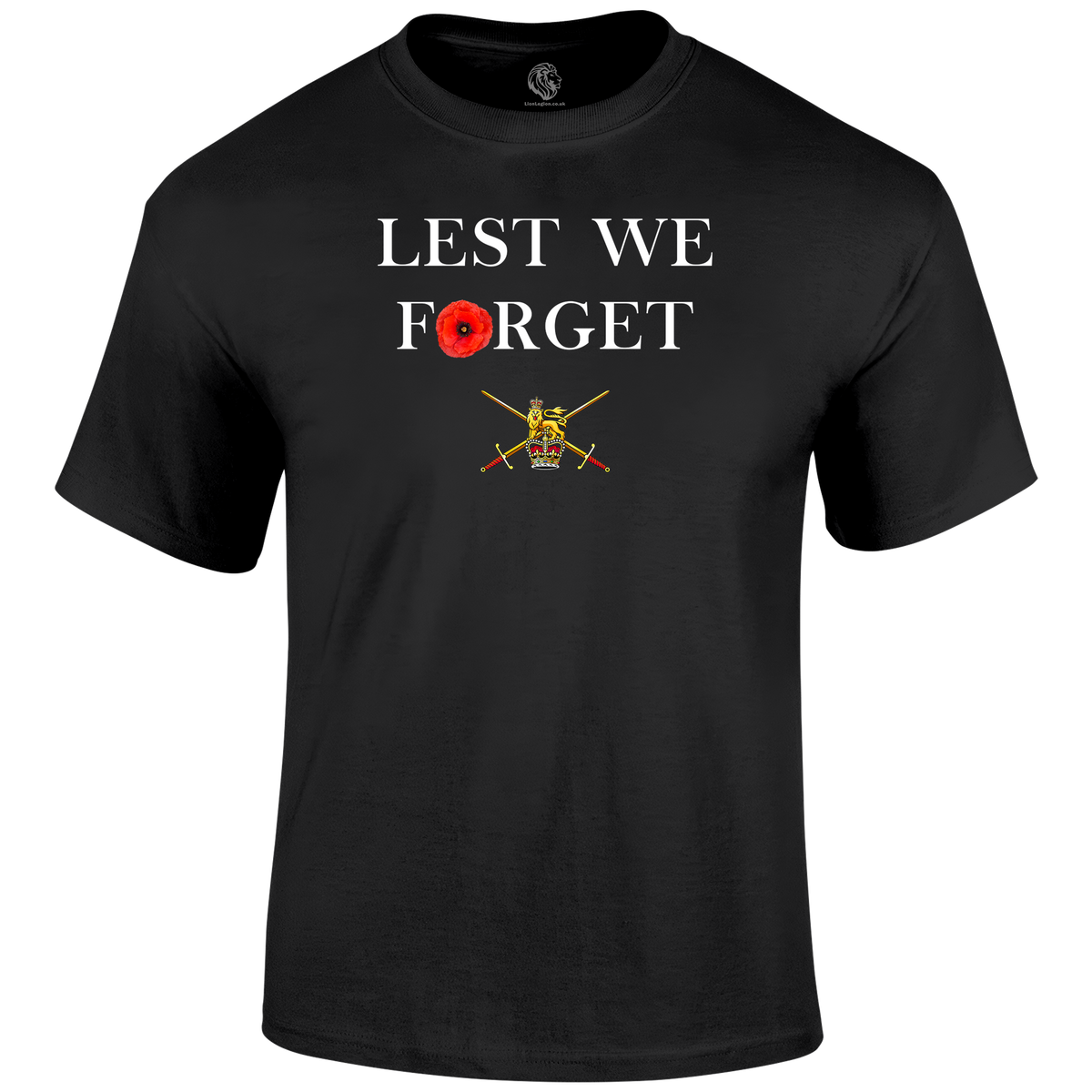 Army Lest We Forget T Shirt